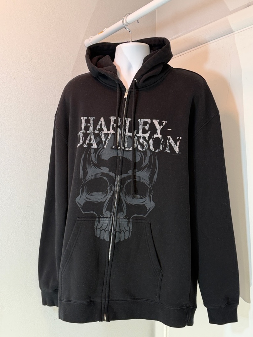 Harley-Davidson Las Vegas Jersey Hoodie 2XL 46-50 - Picture 5 of 9